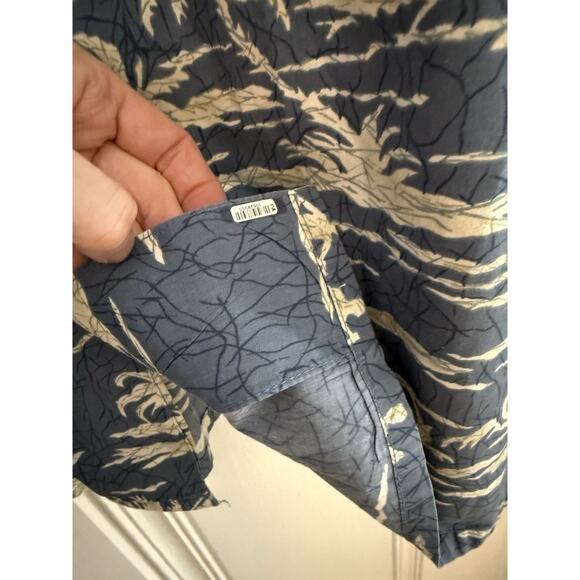 VTG NEW Go Barefoot Hawaiian Button Shirt XL Made USA Sea Kayak OCEAN Tropical - Picture 5 of 8